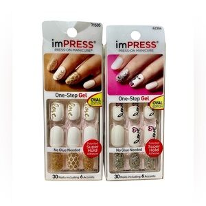 imPRESS Valentine’s Press-On Nails - Lot of 2